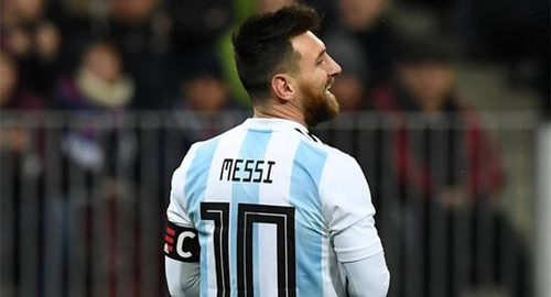 Eind mei vindt Argentinië een vriendschappelijke wedstrijd met Spanje